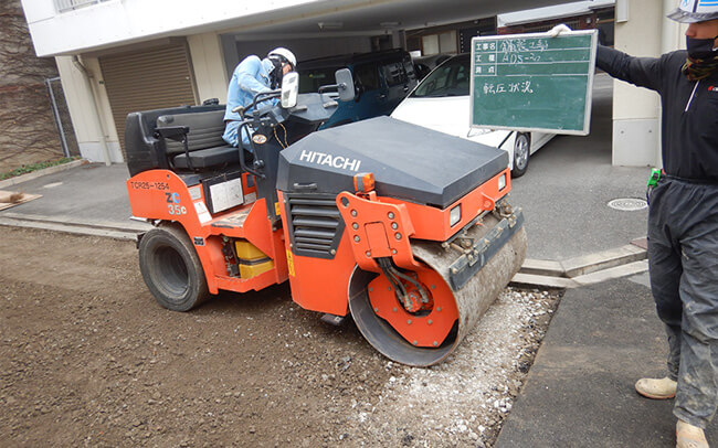 舗装本復旧工事